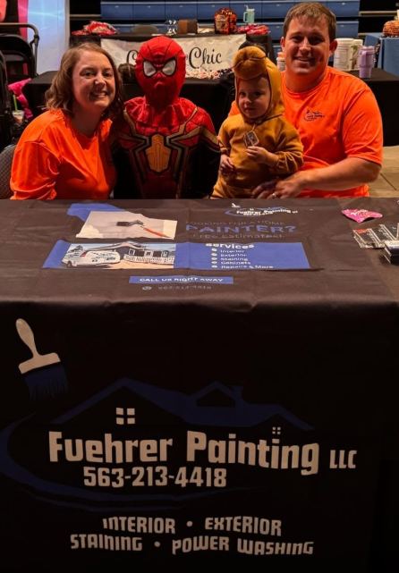 Mark Fuehrer and family - Fuehrer Painting LLC Dubuque Iowa