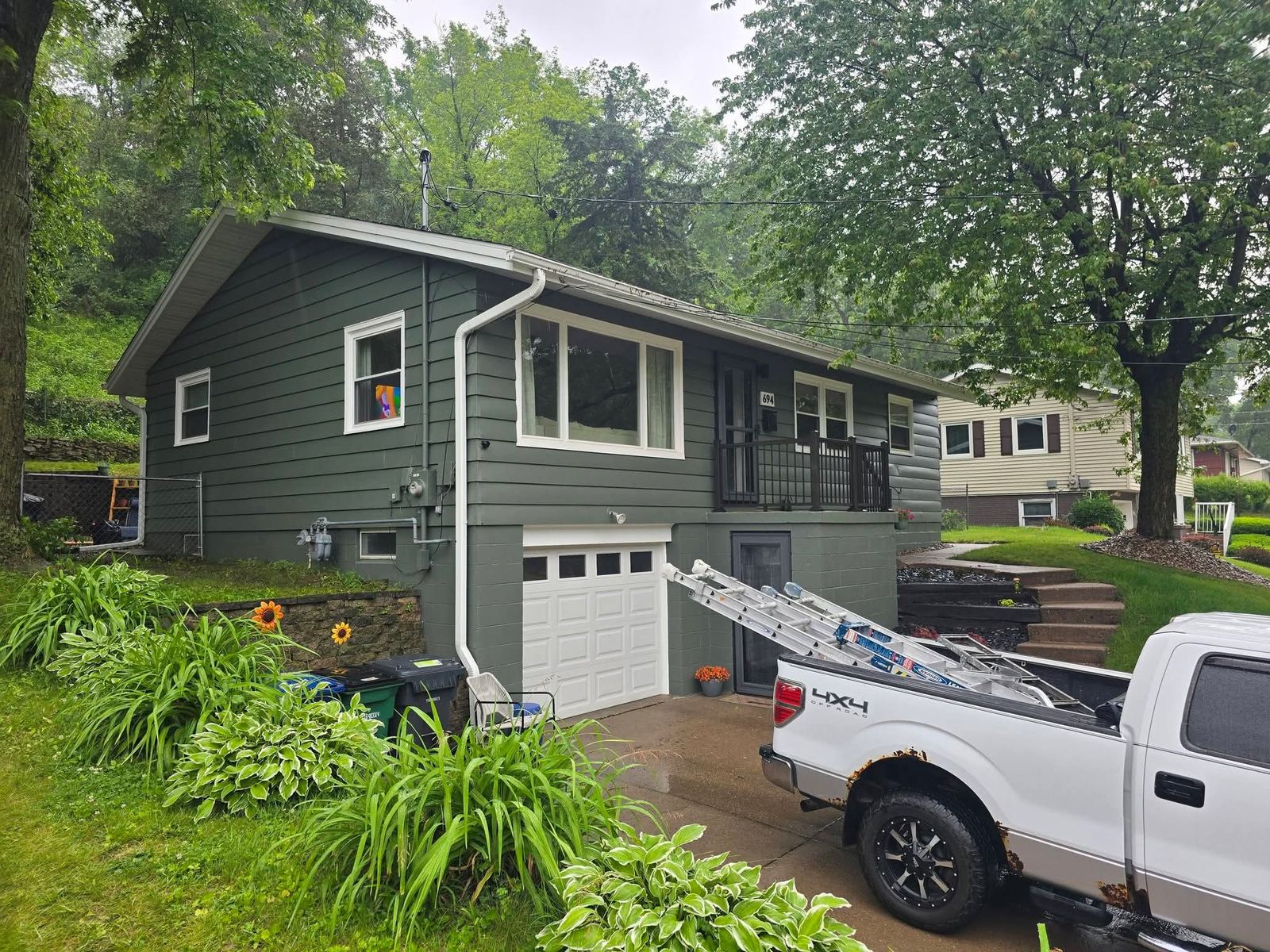 Exterior after