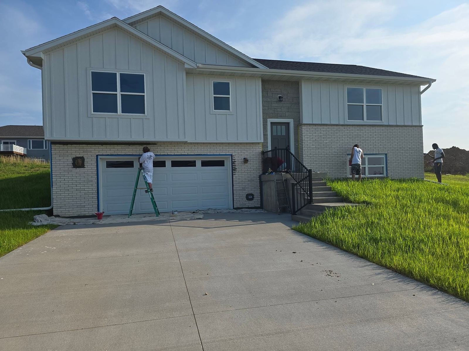 Exterior before